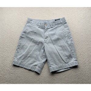Polo Ralph Lauren Chino Shorts Mens Size 30 9" Classic Fit Blue Preppy Casual